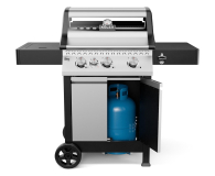 KOLER Grill ogrodowy COMPACT srebrny - 1529494 - zdjęcie 2